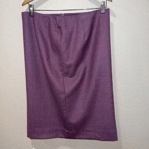 Pendleton Vintage 100% Pure Virgin Wool Pencil Midi Skirt Lined Size 12 Academic